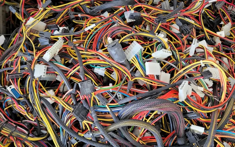 Fils et tubes de cuivre destinés au rachat de métaux dans le Doubs